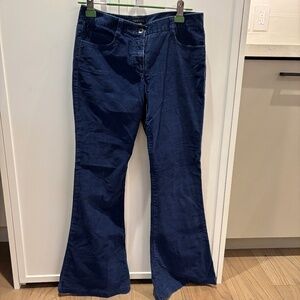 Theory Pants Size 4 navy blue - Flare cut